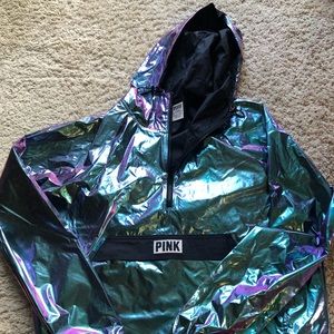 VS Pink Iridescent Jacket